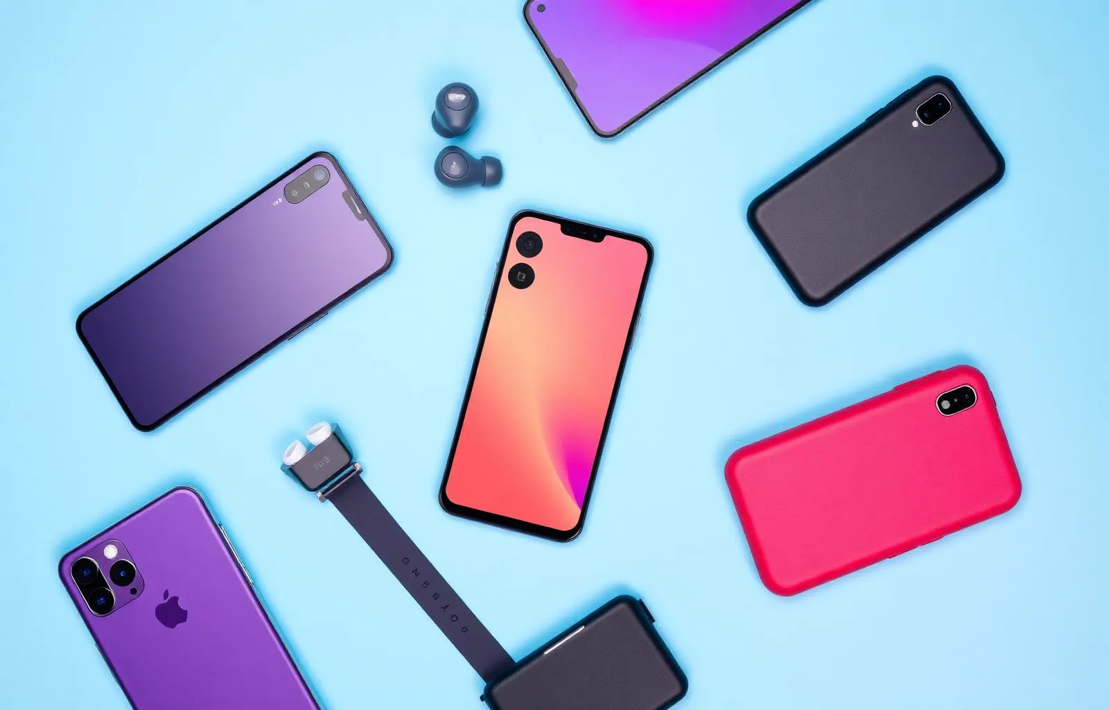 Latest mobile phones, AirPods, smartwatch and accessories